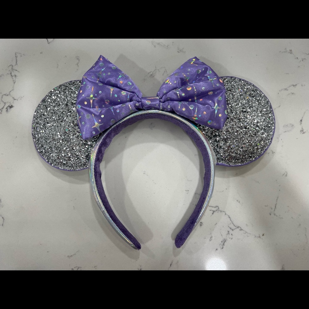 Disney Tomorrowland Purple Celestial Ears
